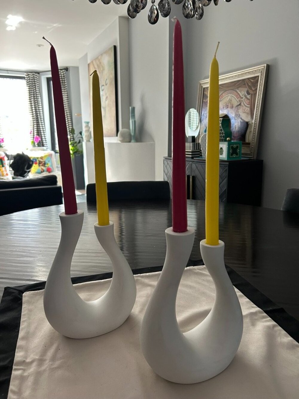 CB2 Candle Holders